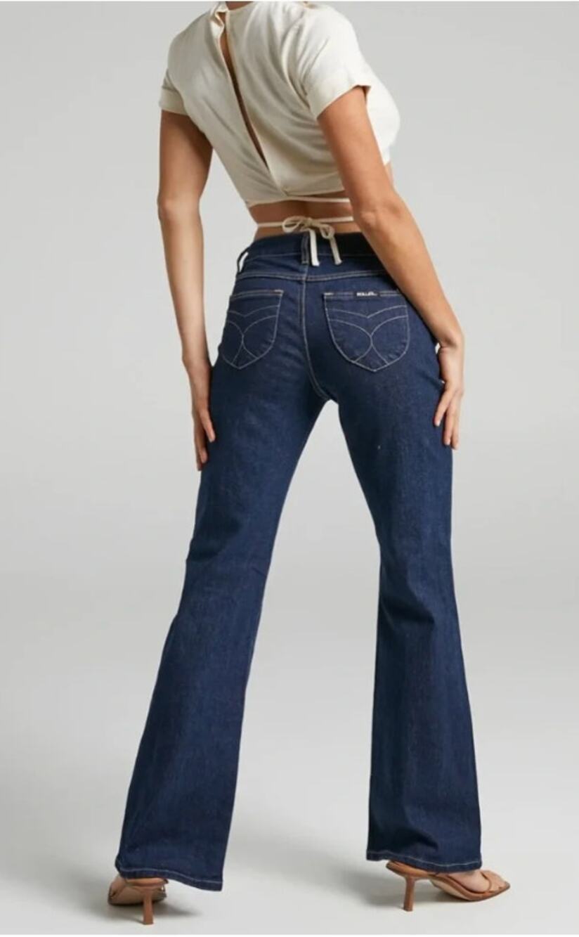 Rollas Dallas Low Bootcut Slim Boot Womens Size 25